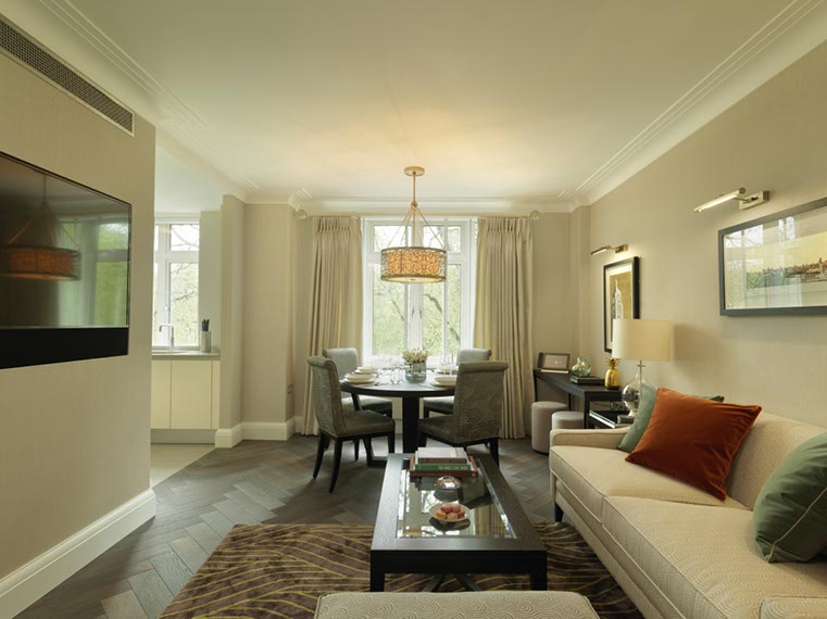 Interiors of the property in Hyde Park Residence.