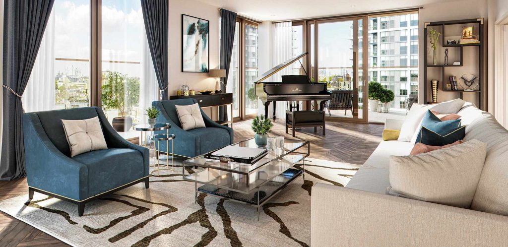 Kings Road Park living room.