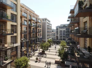 Ransome Wharf residential buildings